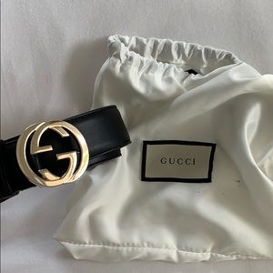 Gucci black belt